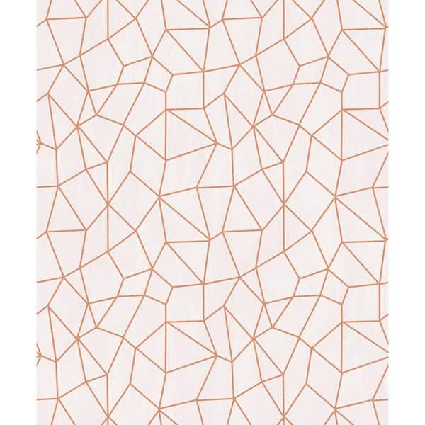 Unbranded Special FX 2 Collection Bronze Glitter Web Design Vinyl on Non-Woven Non-Pasted Wallpaper Sample