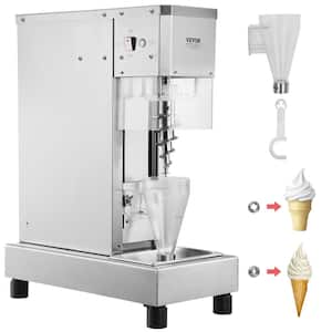 Ice Cream Blender, 750W High-Speed Ice Cream Maker Mixer Stir Machine 1740RPM 304 Stainless Steel Ice Cream Shaker