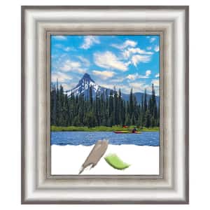 11 in. x 14 in. Salon Silver Picture Frame Opening Size