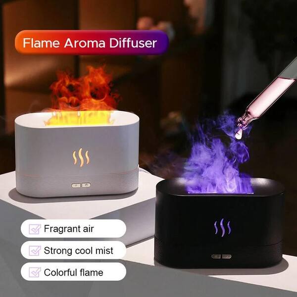 Afoxsos White Oil Diffuser Ultrasonic Cool Mist Diffuser
