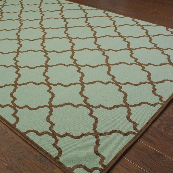 Newport Aegean 9 ft. x 13 ft. Indoor/Outdoor Area Rug