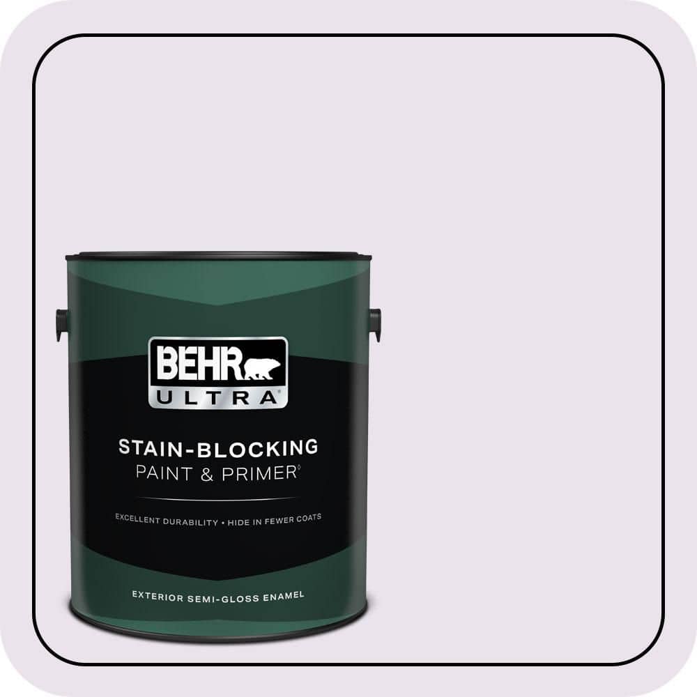 1 gal. #660A-1 Muted Melody Semi-Gloss Enamel Exterior Paint & Primer price history on PriceWatchPro