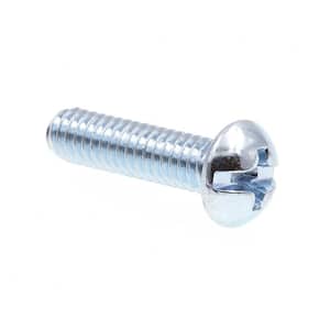 #8-32 x 5/8 in. Zinc Plated Steel Phillips/Slotted Combination Drive Round Head Machine Screws (100-Pack)