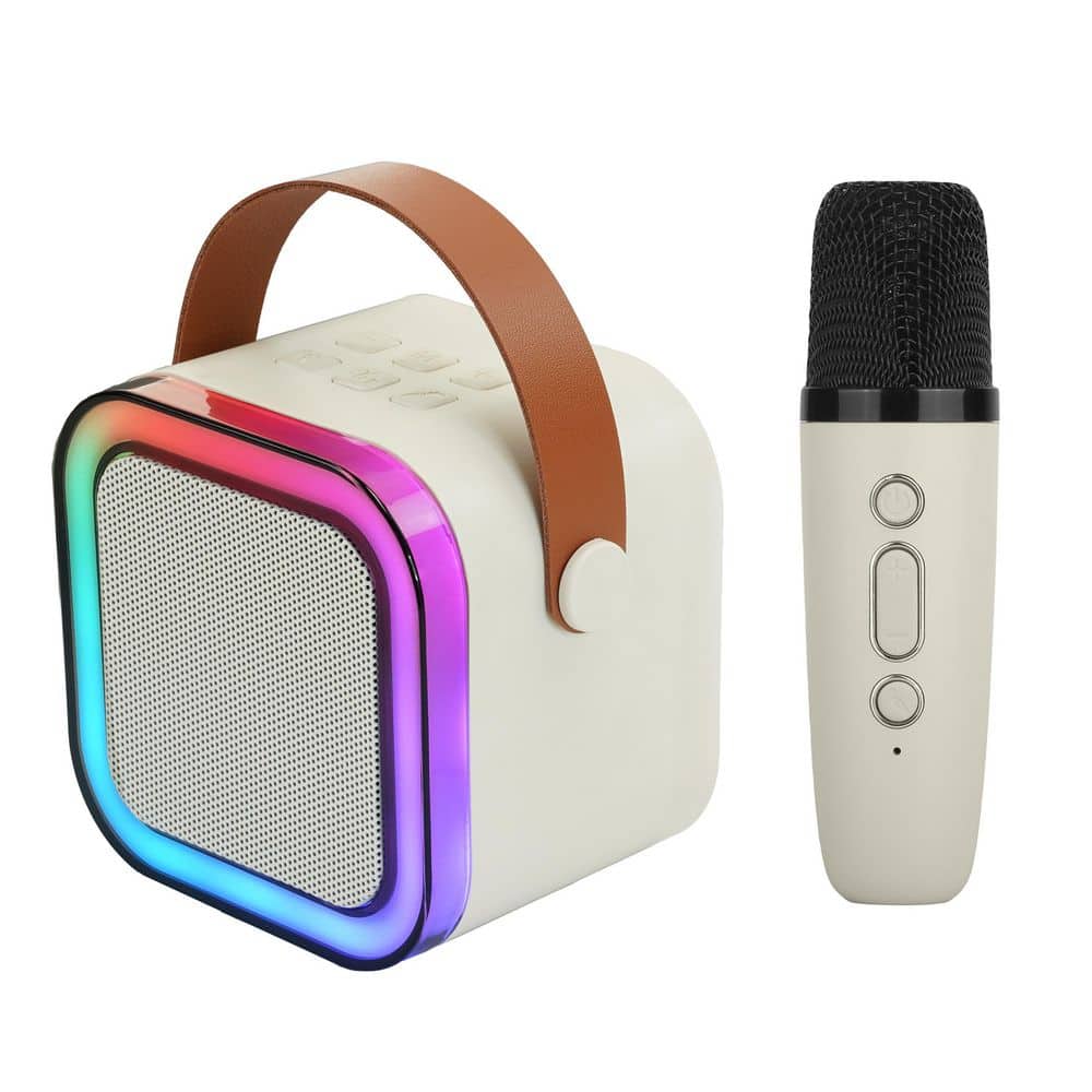 Mini Karaoke Bluetooth Speaker in Sahara with Wireless Mic price history on PriceWatchPro