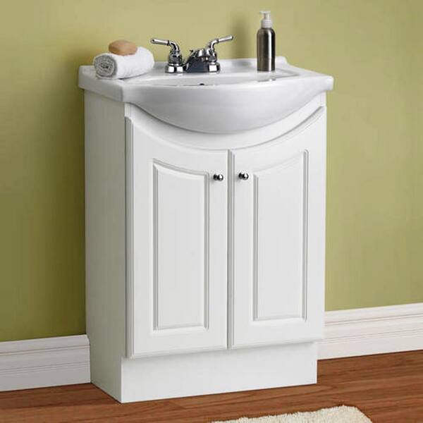 Dreamwerks 24 In W Standard Vanity, What Is The Standard Depth Of A Bathroom Vanity Top