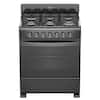 Amana 30 in. 6-Burners Freestanding Gas Range in Black LAGR2110B
