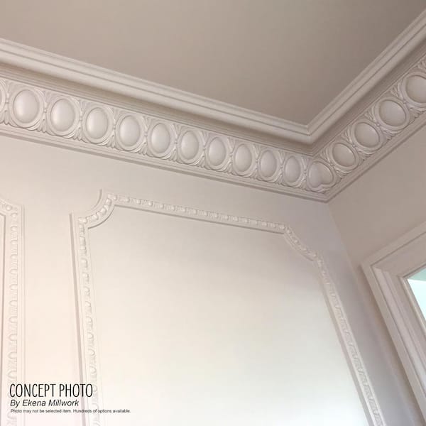Ekena Millwork Sample 8 In X 12 6 3 Polyurethane Fl Swag Crown Moulding Mld06x08x10fl - Decorative Crown Molding Home Depot Ekena Millwork Sample 8 In X 12 6 3 Polyurethane Fl Swag Crown Moulding Mld06x08x10fl - Decorative Crown Molding Home Depot
