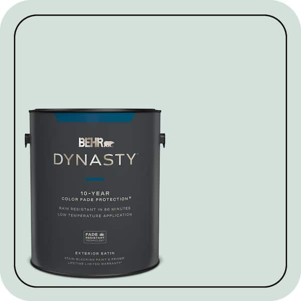 BEHR DYNASTY 1 Gal. #S430-1A Reflecting Moment Satin Enamel Exterior Stain-Blocking Paint and Primer