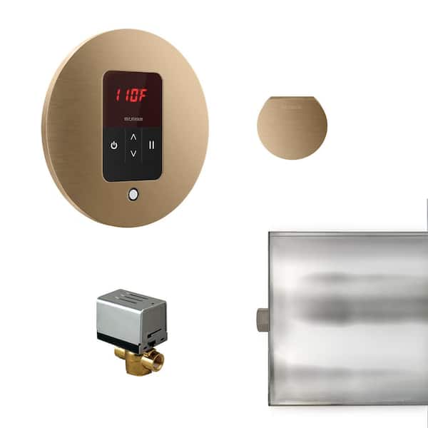 Mr. Steam Mr.Steam Basic Butler Package Round Brushed Bronze