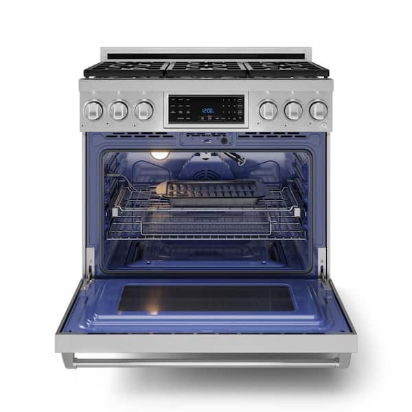 Thor Kitchen Gordon Ramsay Series 36 in. 6 Burners Freestanding