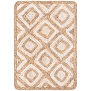 Braided Jute Bengal Natural 2 ft. x 3 ft. 1 in. Area Rug