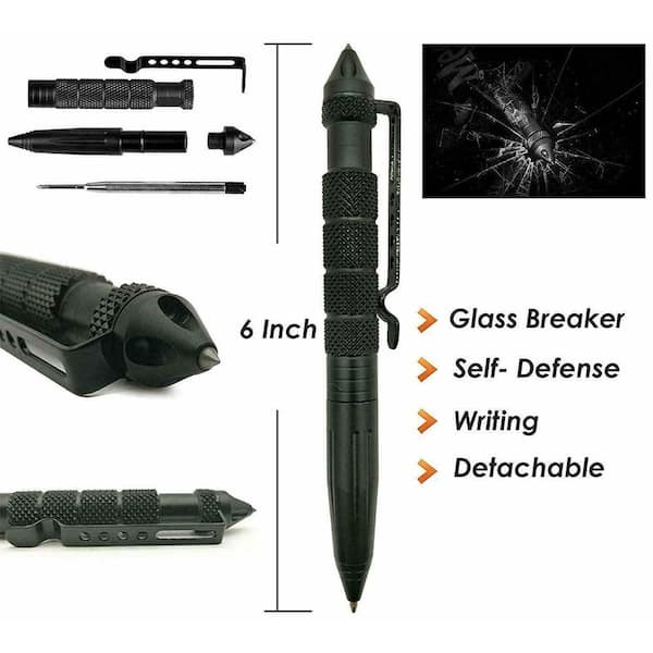 Cisvio 14-in-1 Outdoor Emergency Survival Gear Kit Camping Tactical Tools  SOS EDC Case D0102HEYM4A - The Home Depot