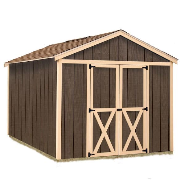 Best Barns Danbury 8 ft. x 12 ft. Wood Storage Shed Kit with Floor