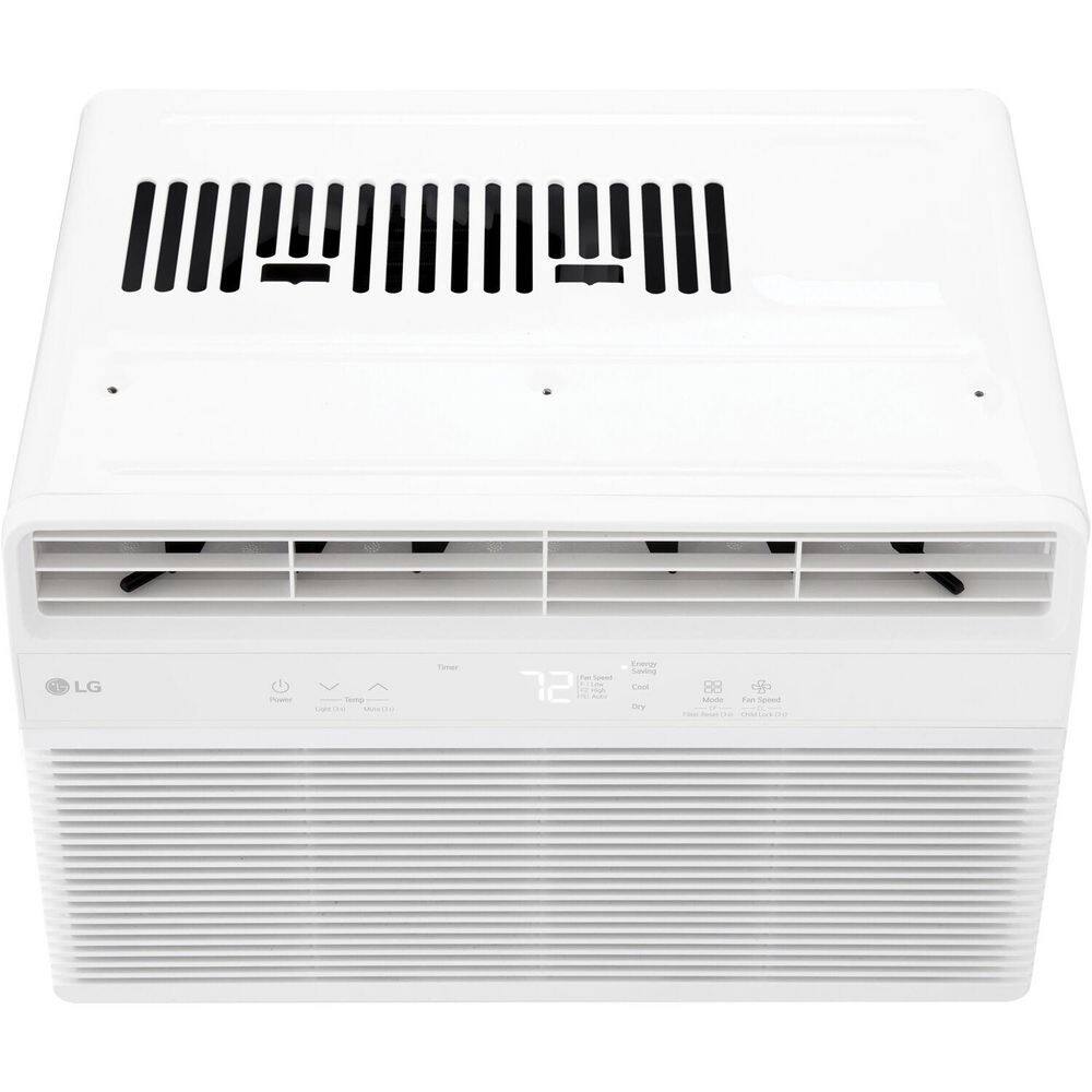 LG 6,000 BTU White Window Air Conditioner with Remote