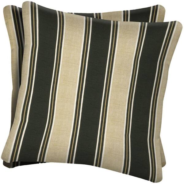 Arden Twilight Stripe Outdoor Throw Pillow (2-Pack)-DISCONTINUED