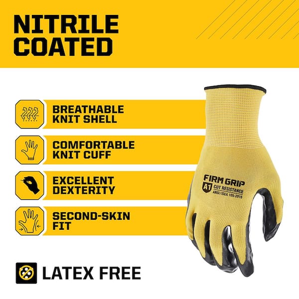 フィールドハンター ゴールドラッシュ 1g アワビ 貼り+ノーマル 19枚セット FIRM GRIP Large Nitrile Coated Outdoor & Work Gloves (60-Pack