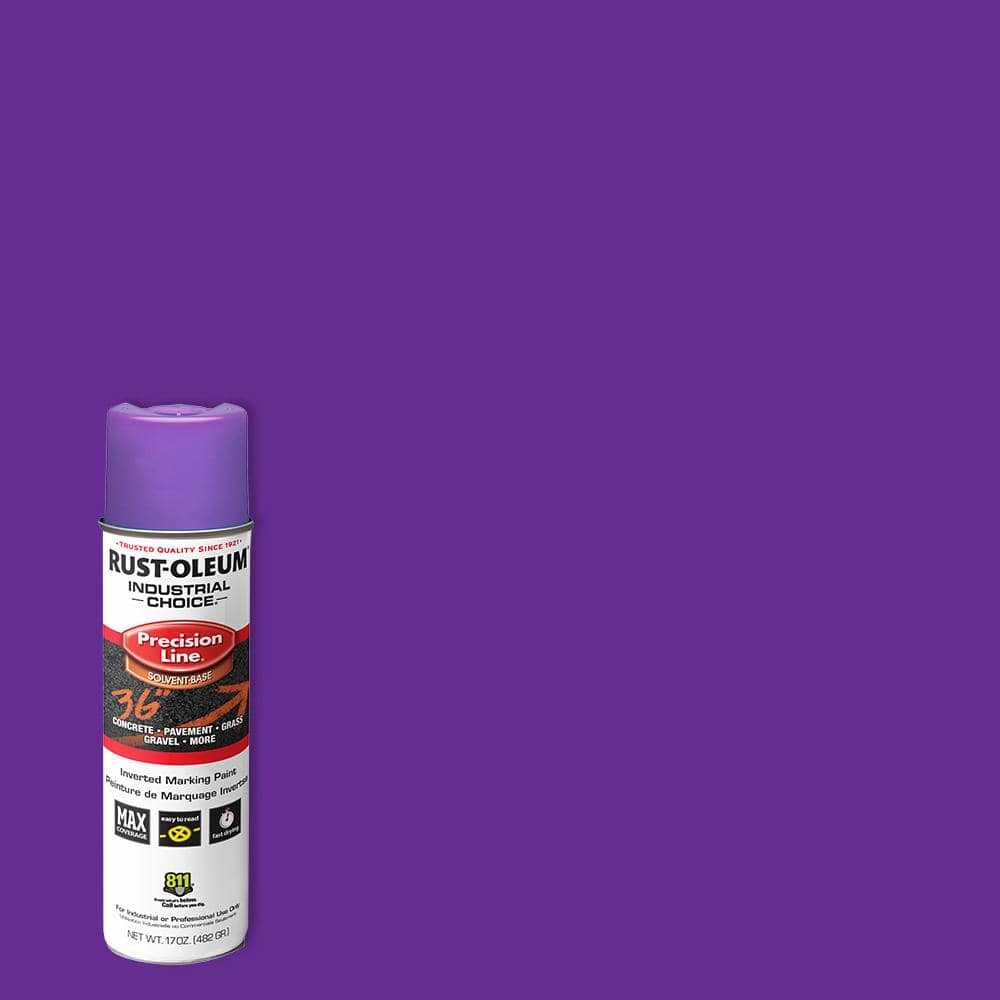 Rust-Oleum Industrial Choice 17 oz. M1600 Fluorescent Purple 