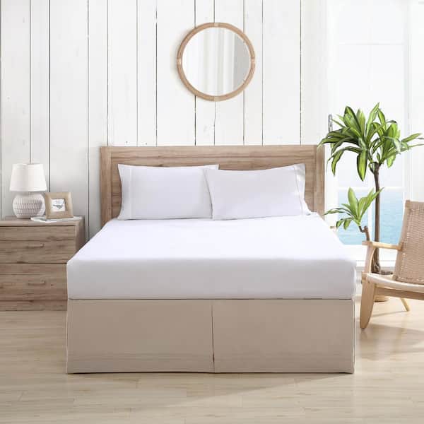 Amazon.com: Wrinkle Free - Egyptian Quality Stripe Bed Skirt