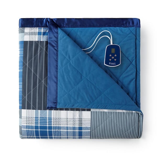 Micro Flannel Quilted Electric Blanket