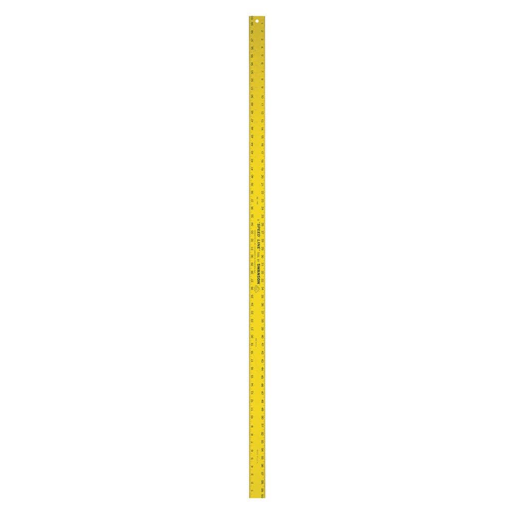 Swanson Tool Company 3-ft Metal Ruler in the Yardsticks & Rulers