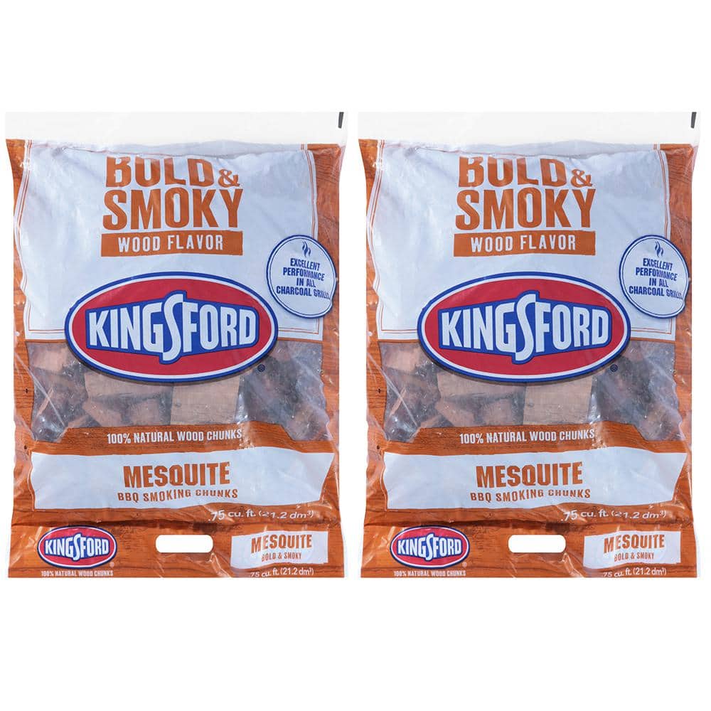 .75 cu ft Mesquite Wood Chunks (2-Pack) price history on PriceWatchPro
