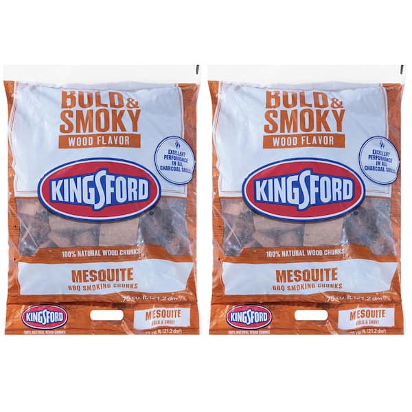 Have a question about Kingsford .75 cu ft Mesquite Wood Chunks 2 Pack Pg 1 The Home Depot