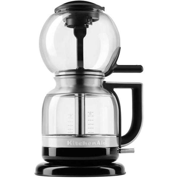 KitchenAid 8-Cup Onyx Black Coffee Maker with Removable Filter