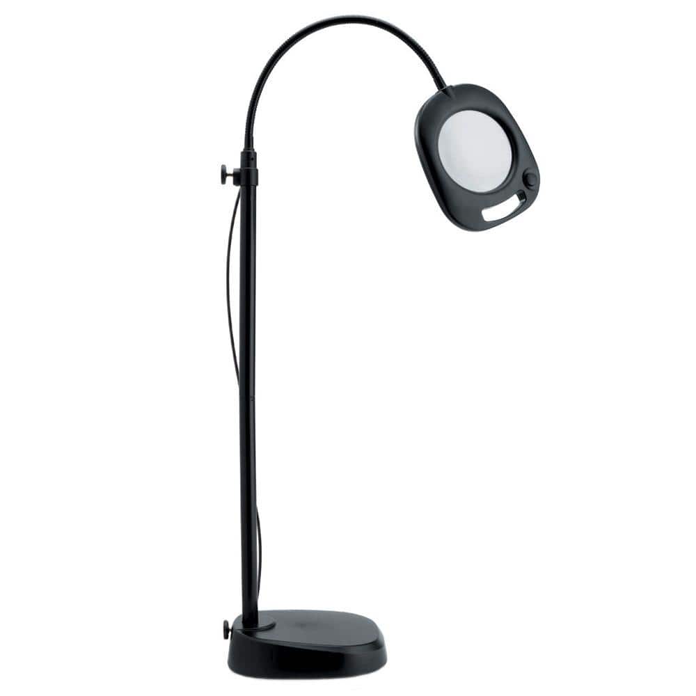 Daylight 5 LED Magnifier Floor Lamp UN1081 - The Home Depot