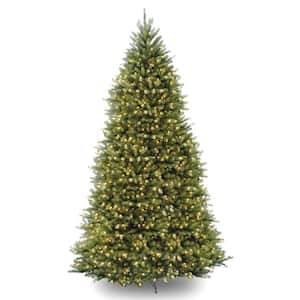 14 ft. Dunhill Fir Hinged Tree with 1500 Clear Lights