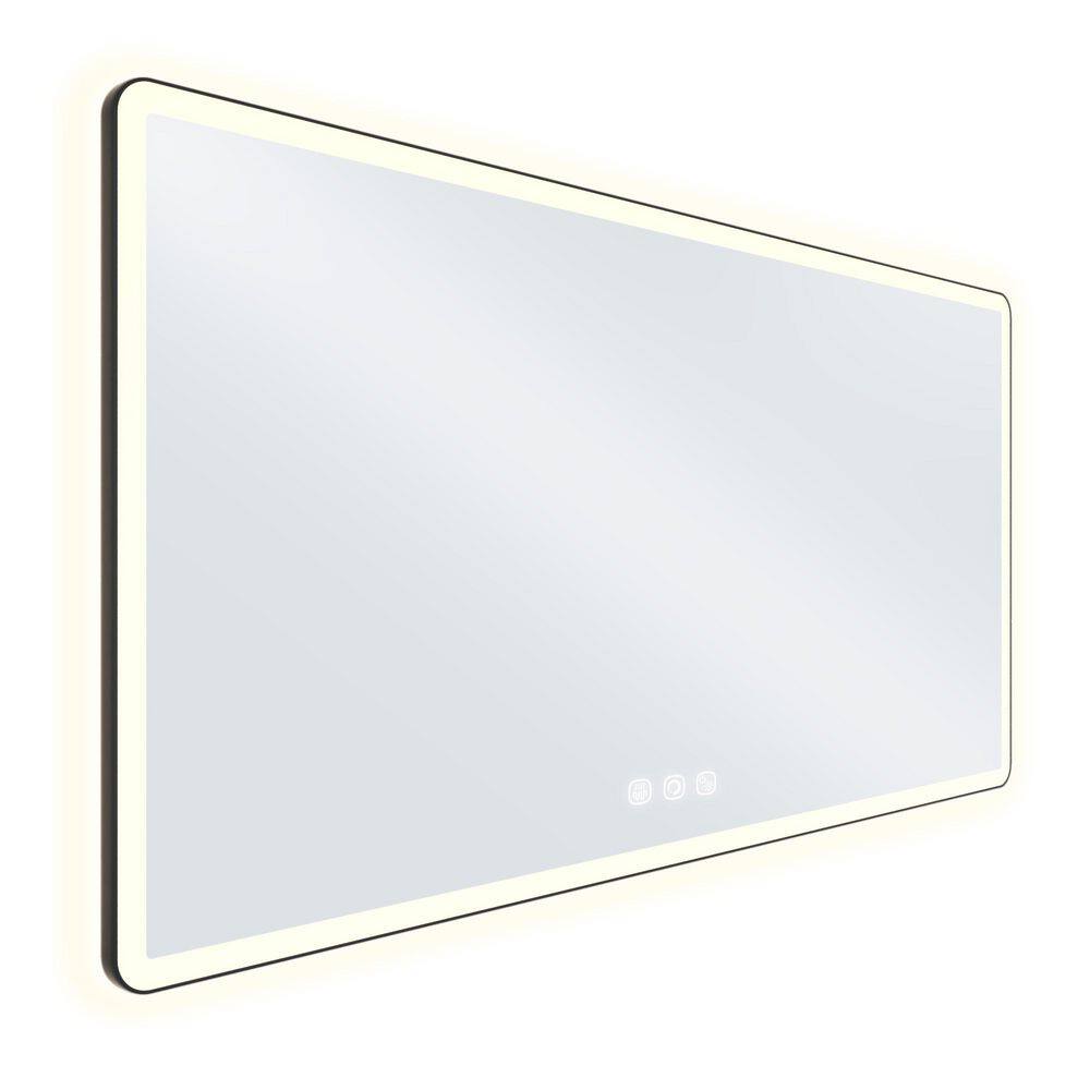 72 in. W x 36 in. H Rectangular Framed Anti-Fog Wall Bathroom Vanity LED Mirror with Backlit and Front Light price history on PriceWatchPro