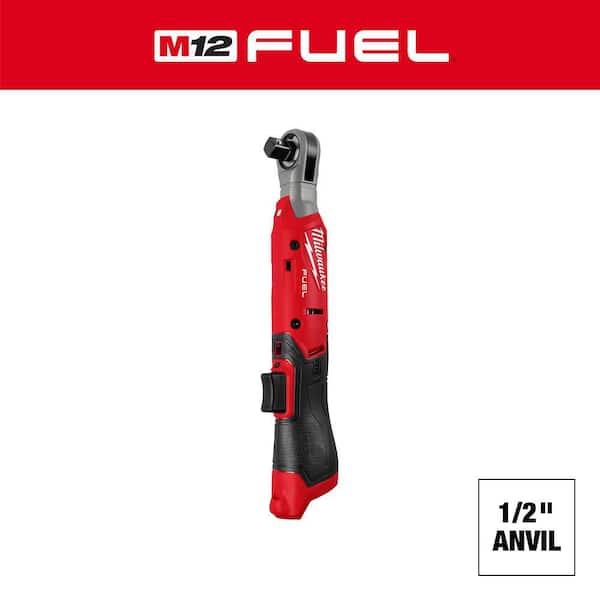 M12 FUEL 12V Lithium-Ion 1/2 in. Compact Cordless Ratchet (Tool-Only)
