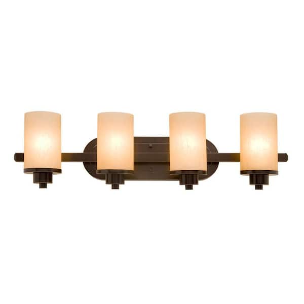 ARTCRAFT Parkdale 4-Light Oil Rubbed Bronze Bath Light