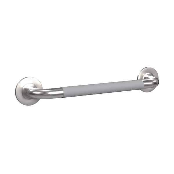 18 in. Ergo Safety Bar in Brushed Stainless Steel