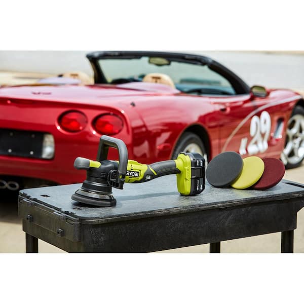 RYOBI ONE+ 18V 5 in. Variable Speed Dual Action Polisher (Tool 