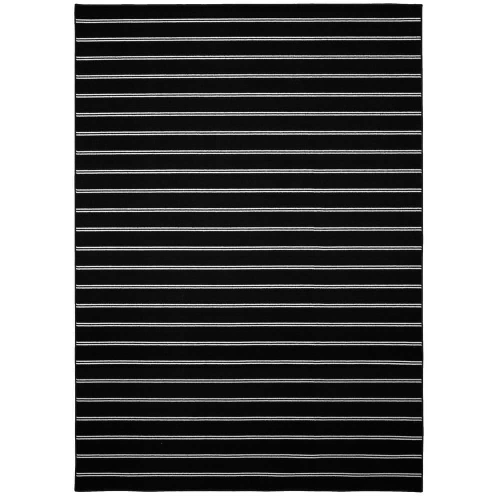 Avery Black 9 ft. x 12 ft. Area Rug price history on PriceWatchPro