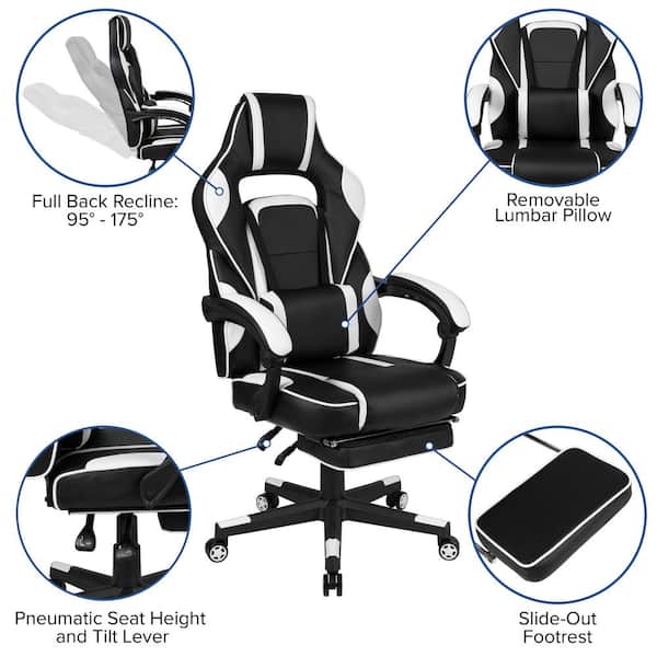 BizChair Lumbar Support Pillow, Office Chair and Car Seat Cushion