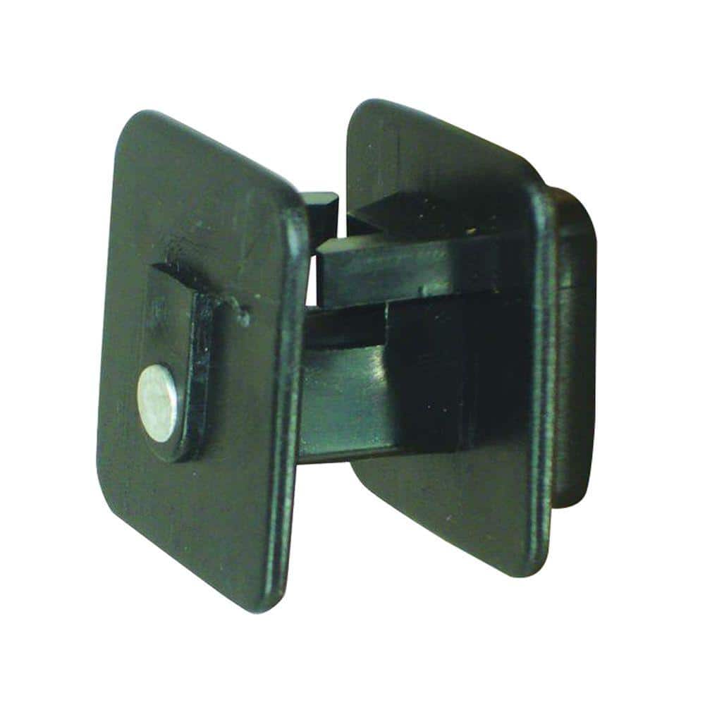 Wood Post - Screw on Insulator - Black