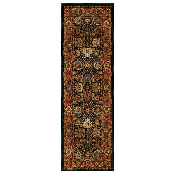Garsdale Sapphire 2 ft. 6 in. x 10 ft. Runner Rug