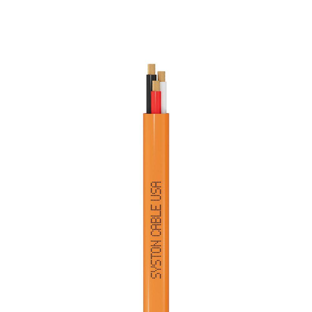 50 ft. 18 / 3 Orange CL3P Stranded Copper Security Alarm Wire Plenum Rated UV Resistance for Access Control Nurse Call price history on PriceWatchPro