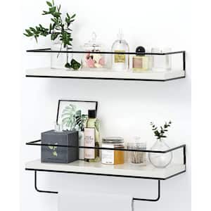 6 in. x 16 in. x 2 in. Floating Shelves for Wall Set of 2