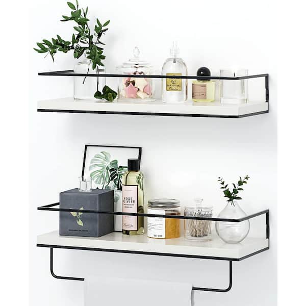 Unbranded 6 in. x 16 in. x 2 in. Floating Shelves for Wall Set of 2