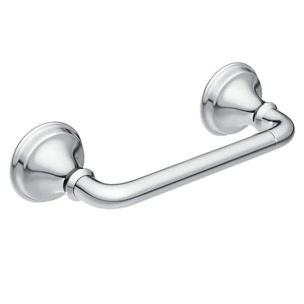 Moen Iso Chrome Wall Mount Pivot Toilet Paper Holder in the Toilet Paper  Holders department at