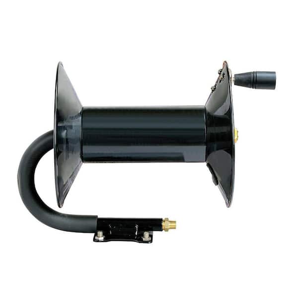 3/8 in. x 100 ft. Heavy Duty Steel Hand Crank Air Hose Reel