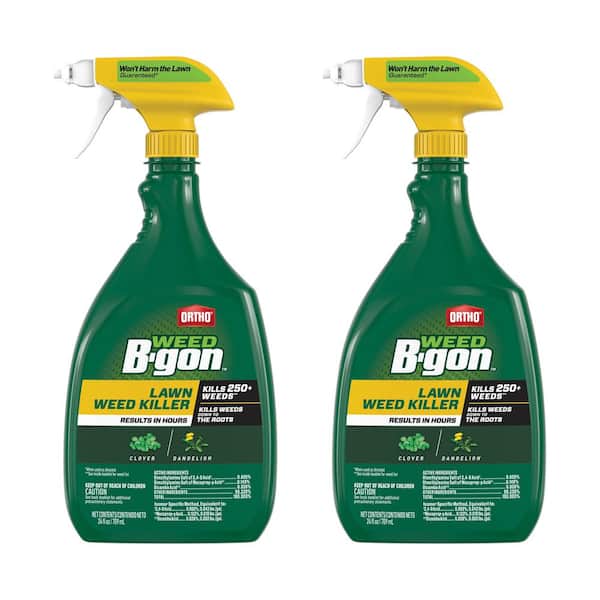 Weed B-gon 24 fl. oz. Lawn Weed Killer Ready-To-Use (2-Pack)