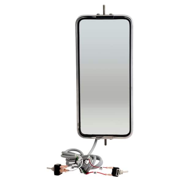 Grote 7 in. x 16 in. Remote-Control Heated West Coast Mirror - Motorized