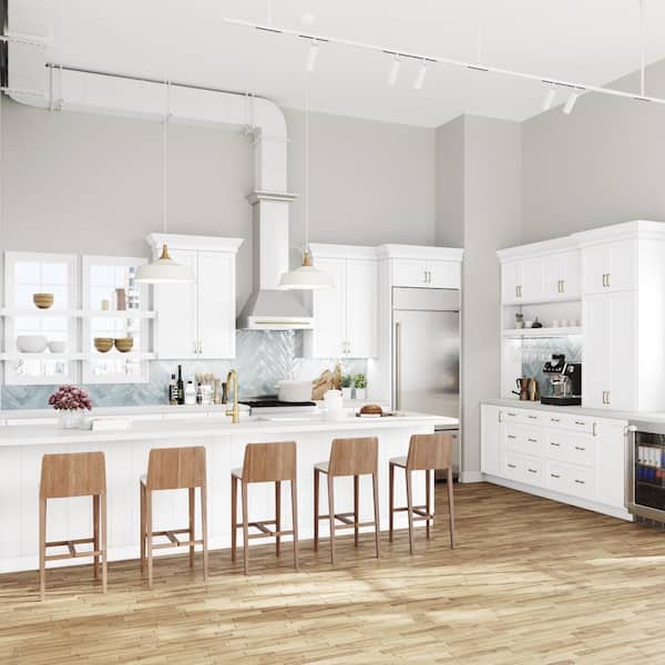 Hampton Bay Designer Series Melvern in White