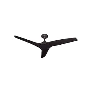 Evolution 52 in. Indoor/Outdoor Oil Rubbed Bronze Ceiling Fan with Remote Control