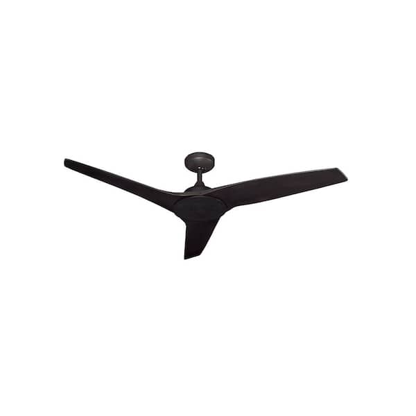 TroposAir Evolution 52 in. Indoor/Outdoor Oil Rubbed Bronze Ceiling Fan with Remote Control