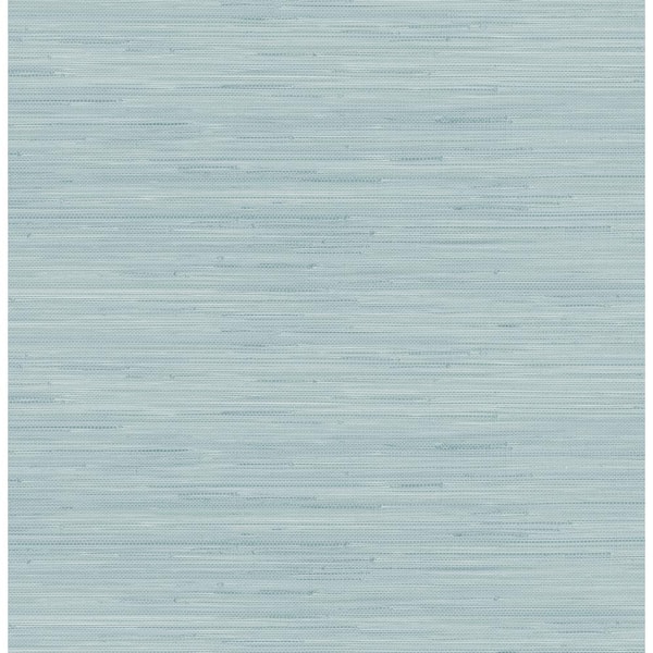 Society Social Mineral Blue Classic Faux Grasscloth Peel and Stick Wallpaper  SSS4572  The Home Depot