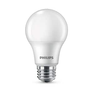 40-Watt Equivalent A19 Non-Dimmable E26 LED Light Bulb Daylight 5000K (4-Pack)